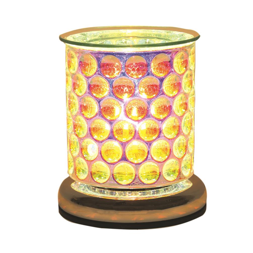 Aroma Circle Lustre Cylinder Touch Electric Wax Melt Warmer £23.39